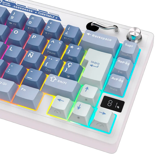 Teclado Rkm65 Ocean Blue 65%