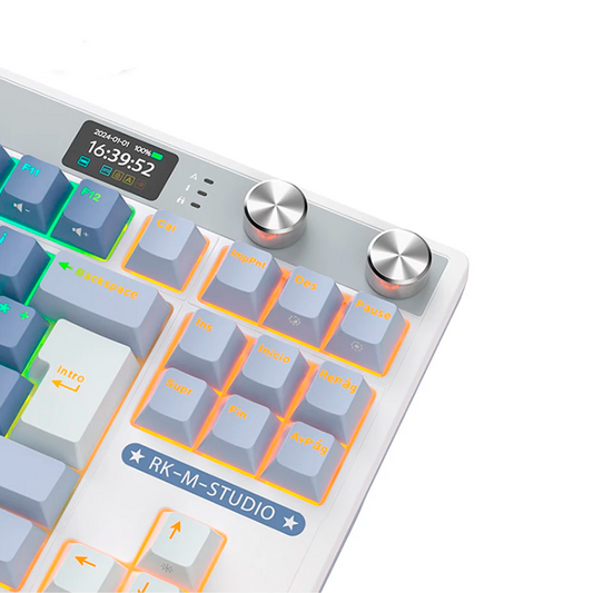 Teclado RKM87 Ocean Blue 75%