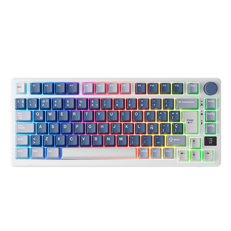 Teclado RKM75 Wireless Ocean Blue 75%