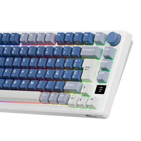 Teclado RKM75 Wireless Ocean Blue 75%