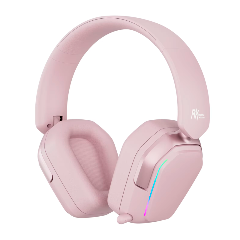 Auricular Gamer Inalambrico HG101 Pearl Pink Tri Mode