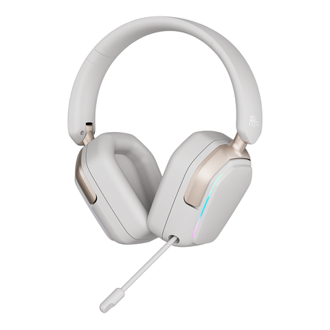 Auricular Gamer Inalambrico HG101 Platinum Gray Tri Mode