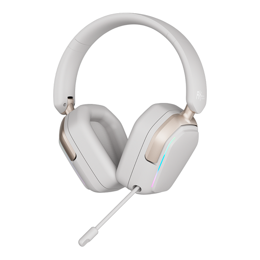 Auricular Gamer Inalambrico HG101 Platinum Gray Tri Mode