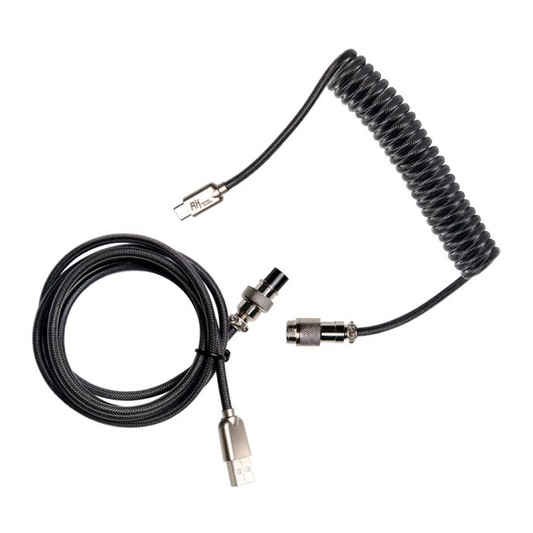 Cable Royal Kludge Coiled USB Type C
