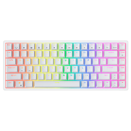 Teclado Rk84 Wireless White 75%