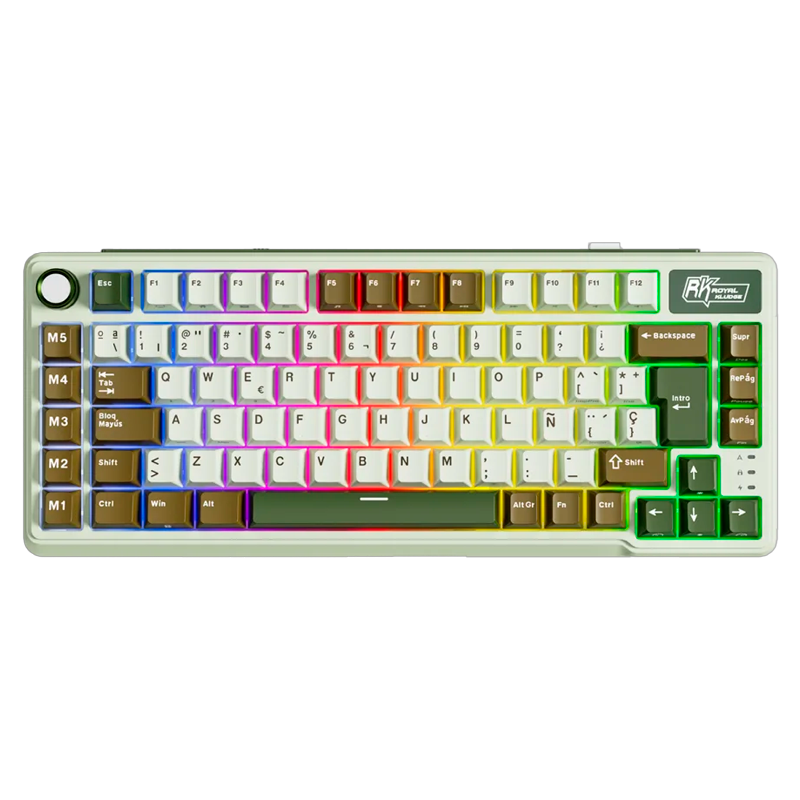Teclado Rkl75 Wireless Palm Green 75%