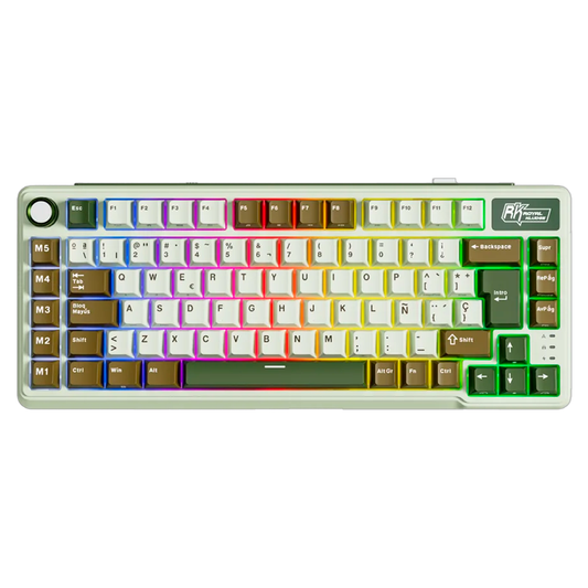 Teclado Rkl75 Wireless Palm Green 75%