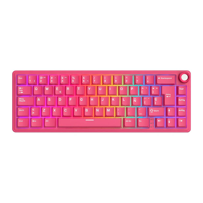 Teclado Rkr65 Berry Red 65%
