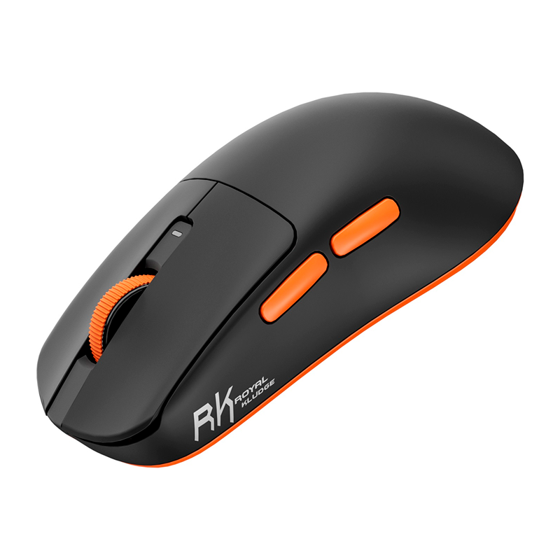 Mouse Gamer Royal RK M30 Black Orange